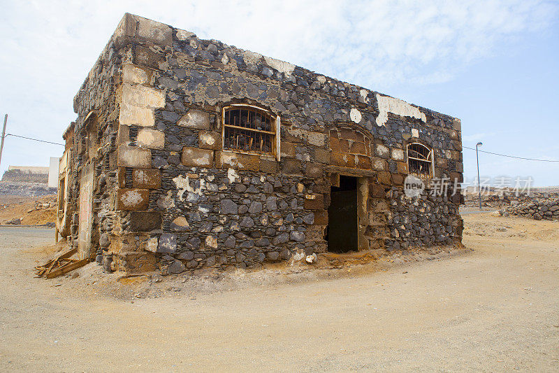在El Romancillo, Galdar - Grand Canary北海岸的废弃房子